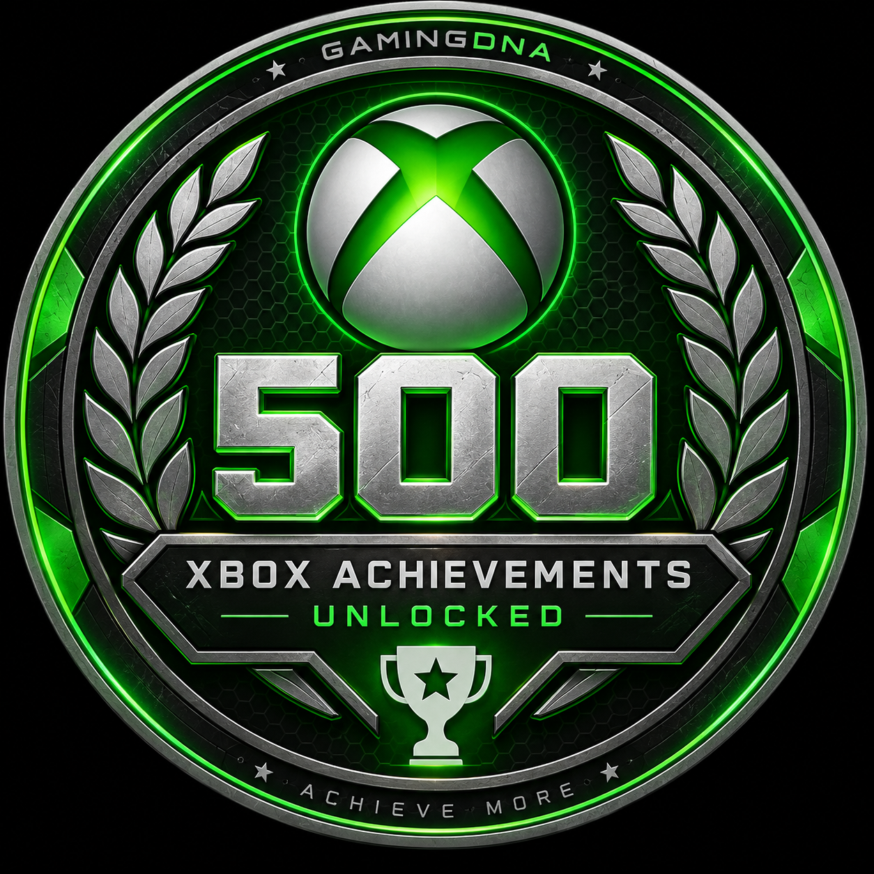 Achievements = 500