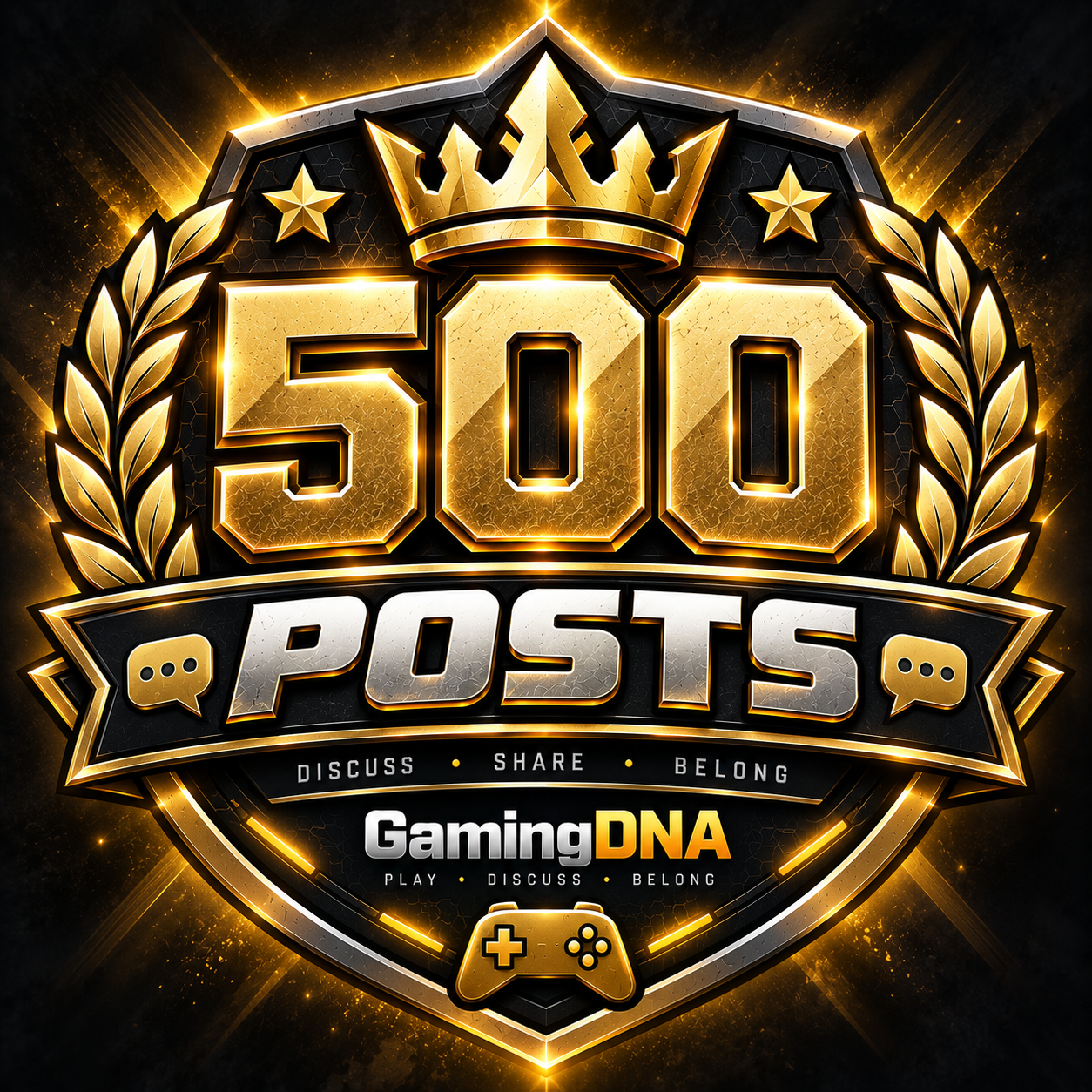 500 Posts